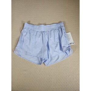 Lululemon Hotty Hot HR Short Women's Size 14 Light Blue Athletic Running